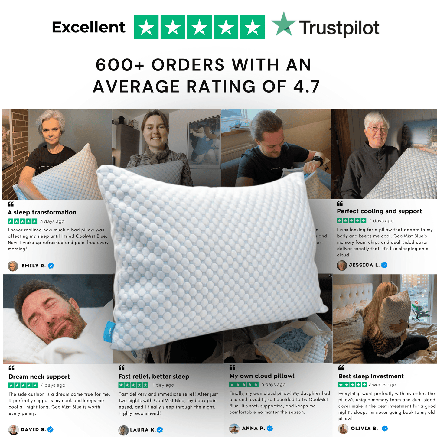 Pillowery CoolMist™ Blue