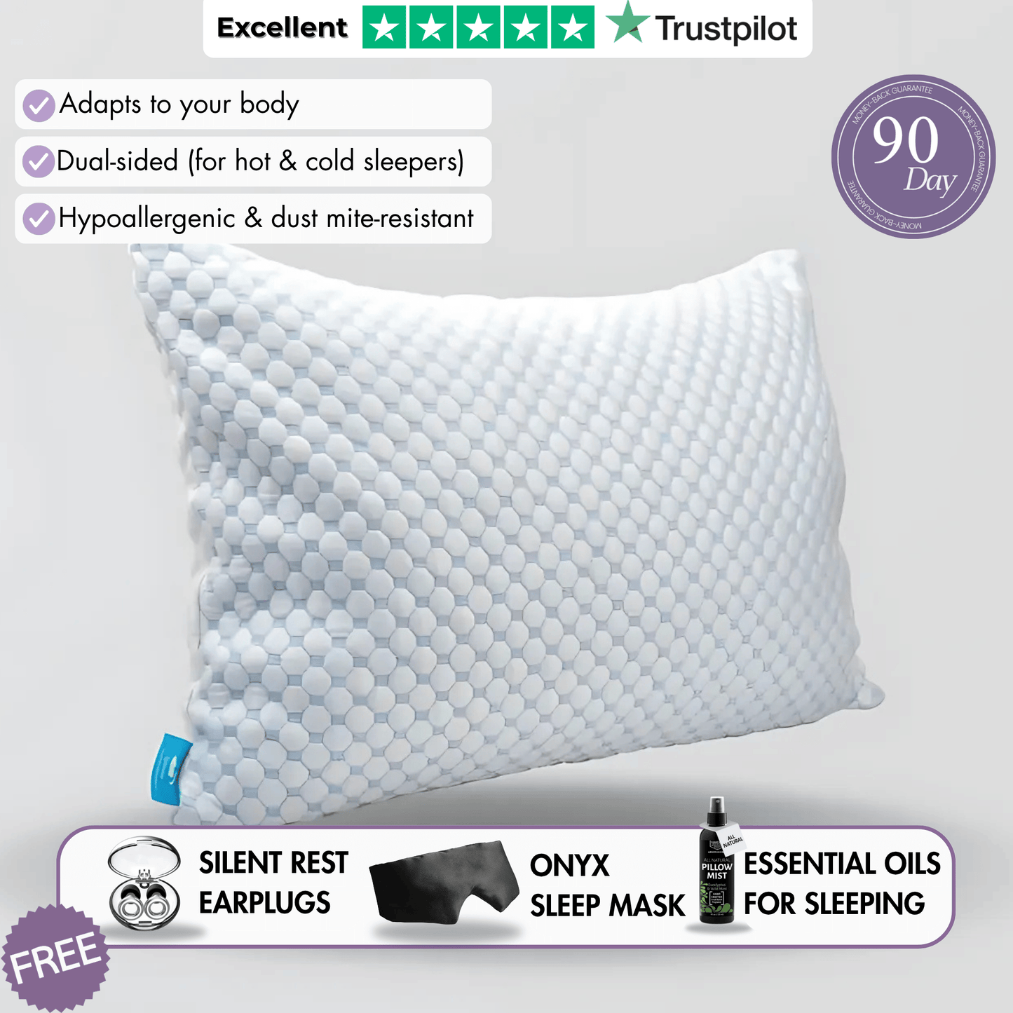 Pillowery CoolMist™ Blue