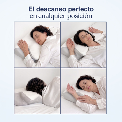 El descanso en cualquier posicion, en cuatro fotos