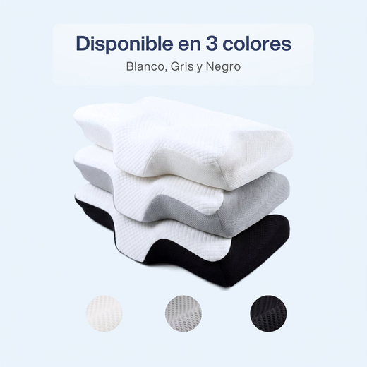 Disponible en blanco, gris y negro