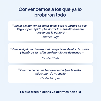 Opiniones de clientes de Pillowery sobre la CerviFlex