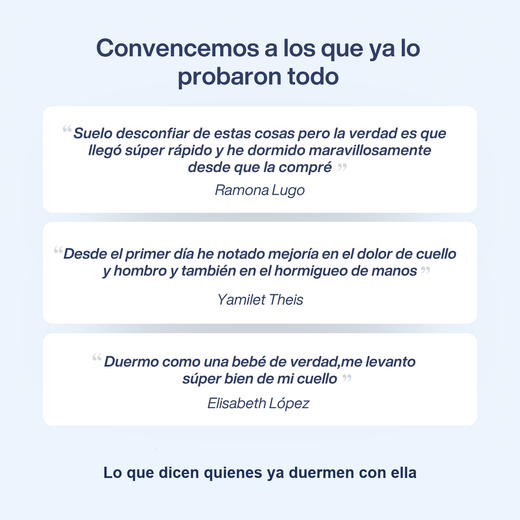 Opiniones de clientes de Pillowery sobre la CerviFlex