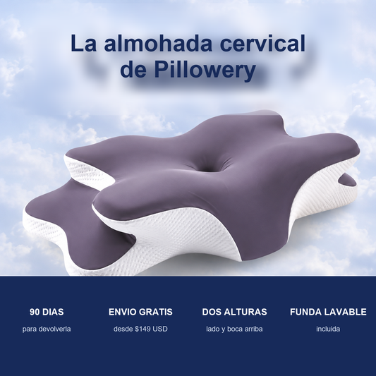 Almohada ergonomica ErgoFlex de Pillowery